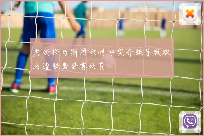 詹姆斯与斯图尔特冲突升级导致双方遭联盟禁赛处罚