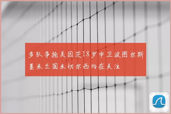 多队争抢美因茨18岁中卫波图尔斯基米兰国米切尔西均在关注