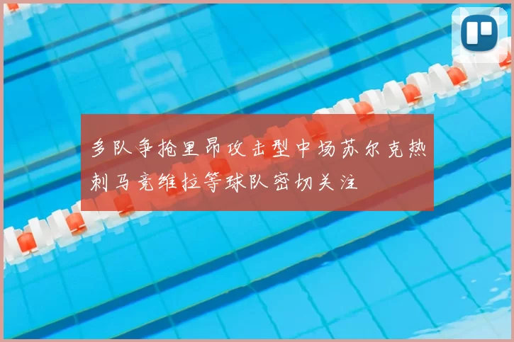 多队争抢里昂攻击型中场苏尔克热刺马竞维拉等球队密切关注